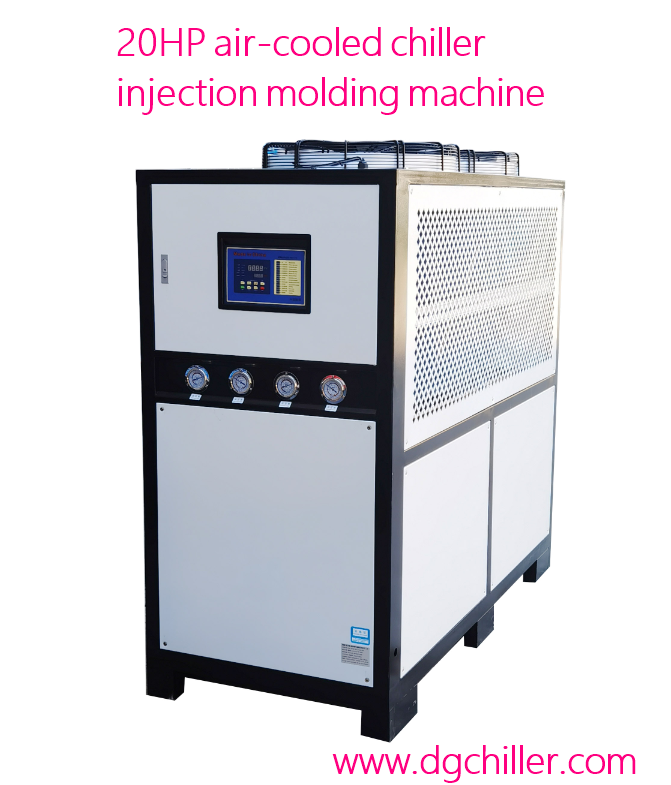Hur mycket kraftkylare matchar 1200T-1600T formsprutningsmaskinen 20HP Chiller