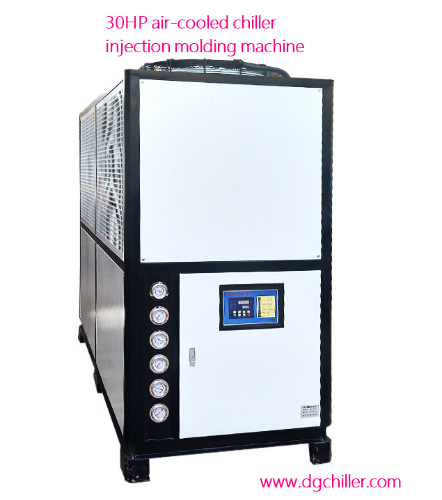 Hur mycket kraftkylare matchar 2000T-2400T formsprutningsmaskinen 30HP Chiller